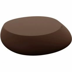 Vondom STONE Lounge Tisch - 87x83x25 Cm - Bronzefarben