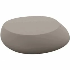 Vondom STONE Lounge Tisch - 87x83x25 Cm - Taupe