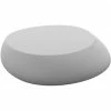 Vondom STONE Lounge Tisch - 87x83x25 Cm - Stahlgrau