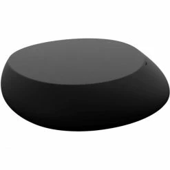 Vondom STONE Lounge Tisch - 87x83x25 Cm - Schwarz