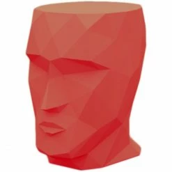 Vondom ADAN Tisch - 68x49x70 Cm - Rot