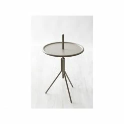 Zone Denmark Inu Beistelltisch - ø 33,8 Cm - Höhe 54,5 Cm - Taupe -Lambert-shop unnamed file 113
