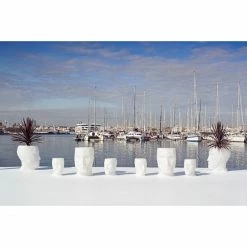 Vondom ADAN Tisch - 68x49x70 Cm - Eis - Mit RGB LED -Lambert-shop unnamed file 1139