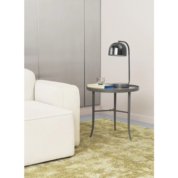 Normann Copenhagen Lug Beistelltisch Klein - ø 50 Cm - Höhe 49 Cm - Grey 2 Normann Copenhagen Lug Beistelltisch Klein - ø 50 Cm - Höhe 49 Cm - Grey – Bild 2