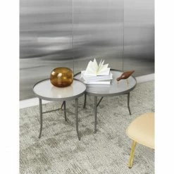 Normann Copenhagen Lug Beistelltisch Klein - ø 50 Cm - Höhe 49 Cm - Grey 6 Normann Copenhagen Lug Beistelltisch Klein - ø 50 Cm - Höhe 49 Cm - Grey -Lambert-shop unnamed file 116