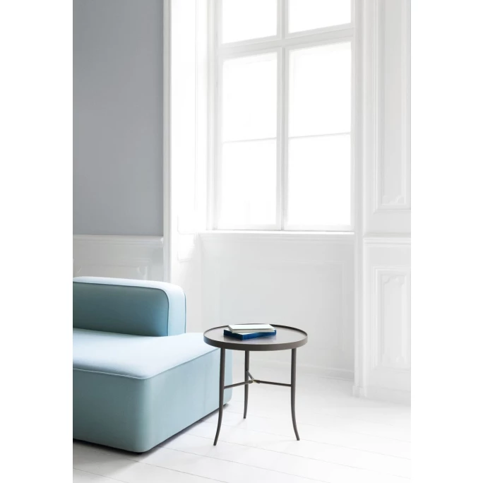 Normann Copenhagen Lug Beistelltisch Klein - ø 50 Cm - Höhe 49 Cm - Grey 4 Normann Copenhagen Lug Beistelltisch Klein - ø 50 Cm - Höhe 49 Cm - Grey – Bild 4