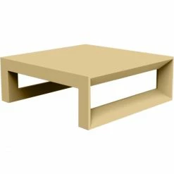 Vondom FRAME SUN CHAISE Tisch - 60x60x22 Cm - Beige