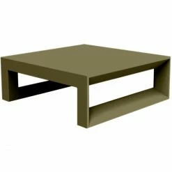 Vondom FRAME SUN CHAISE Tisch - 60x60x22 Cm - Kaki