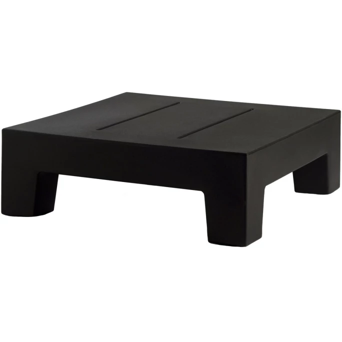 Vondom JUT SUN CHAISE Tisch - 60x60x20 Cm - Schwarz 1 Vondom JUT SUN CHAISE Tisch - 60x60x20 Cm - Schwarz