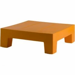 Vondom JUT SUN CHAISE Tisch - 60x60x20 Cm - Orange
