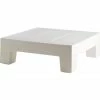Vondom JUT SUN CHAISE Tisch - 60x60x20 Cm - Weiß
