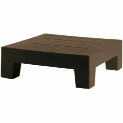 Vondom JUT SUN CHAISE Tisch - 60x60x20 Cm - Bronzefarben