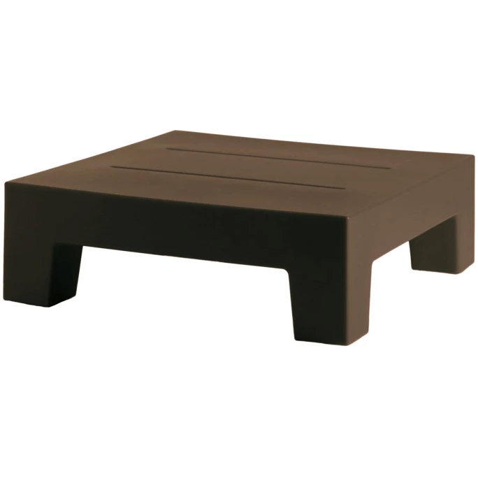 Vondom JUT SUN CHAISE Tisch - 60x60x20 Cm - Bronzefarben 1 Vondom JUT SUN CHAISE Tisch - 60x60x20 Cm - Bronzefarben