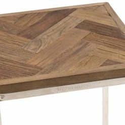 Riviera Maison Rivièra Maison Bushwick Beistelltische Im 2er-Set - 2er-Set - 35x35x90 Cm - Silberfarben -Lambert-shop unnamed file 130