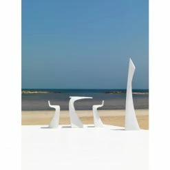 Vondom WING BAR Tisch - 50x76x100 Cm - Eis - Mit RGB LED + Akku -Lambert-shop unnamed file 1403