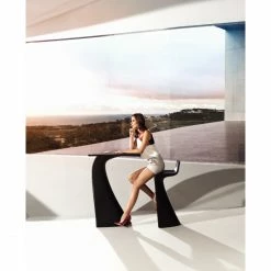 Vondom WING BAR Tisch - 50x76x100 Cm - Eis - Mit RGB LED + Akku -Lambert-shop unnamed file 1409