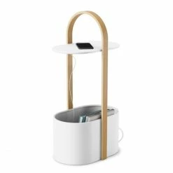 Umbra HUB Beistelltisch - 35x24x70 Cm - White-natural -Lambert-shop unnamed file 145