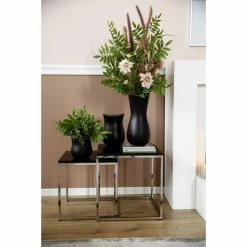 Fink Living Fink Novo Beistelltisch 2er-Set - 46x45x45 Cm - Braun, Schwarz -Lambert-shop unnamed file 1463