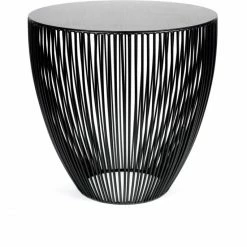 Serax Bingo Antonino Beistelltisch - Ø 40 Cm - Höhe 40 Cm - Schwarz