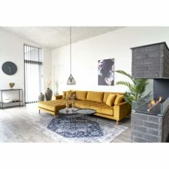 House Nordic Venezia Beistelltisch - 70x70 Cm - Höhe 40 Cm - Schwarz -Lambert-shop unnamed file 1552