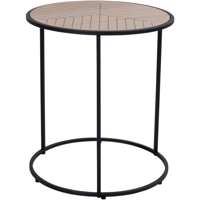 House Nordic Bergamo Beistelltisch - 40x40 Cm - Höhe 45 Cm - Schwarz 1 House Nordic Bergamo Beistelltisch - 40x40 Cm - Höhe 45 Cm - Schwarz