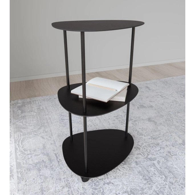 Lind DNA Hippo CURVE SLIM DOUBLE Tisch - 72x38x44 cm - black-anthracite/black Lind DNA Hippo CURVE SLIM DOUBLE Tisch - 72x38x44 Cm - Black-anthracite/black -Lambert-shop unnamed file 1606