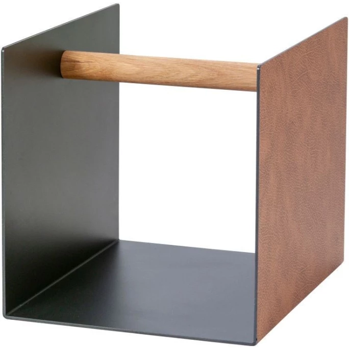 Lind DNA Bull TABLE & MORE Tisch - 40x40x40 Cm - Nature/black/nature 3 Lind DNA Bull TABLE & MORE Tisch - 40x40x40 Cm - Nature/black/nature – Bild 3