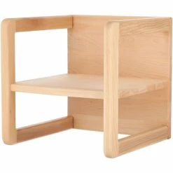 Jan Kurtz HUGO Kindersessel/-tisch - 35x29x33 Cm - Natur