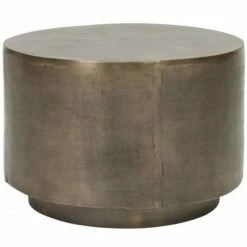 House Doctor Rota Beistelltisch - Ø 50 - Höhe 35 Cm - Messingfarben