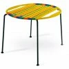 Remember TOGO Lounge-Tisch/Ottoman - Ø 43 Cm - Höhe 35 Cm - Yellow