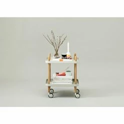 Normann Copenhagen Block Servierwagen - 35x50 Cm - Höhe 64 Cm - Light Grey -Lambert-shop unnamed file 1660