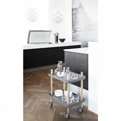 Normann Copenhagen Block Servierwagen - 35x50 Cm - Höhe 64 Cm - Dark Grey 4 Normann Copenhagen Block Servierwagen - 35x50 Cm - Höhe 64 Cm - Dark Grey -Lambert-shop unnamed file 1674