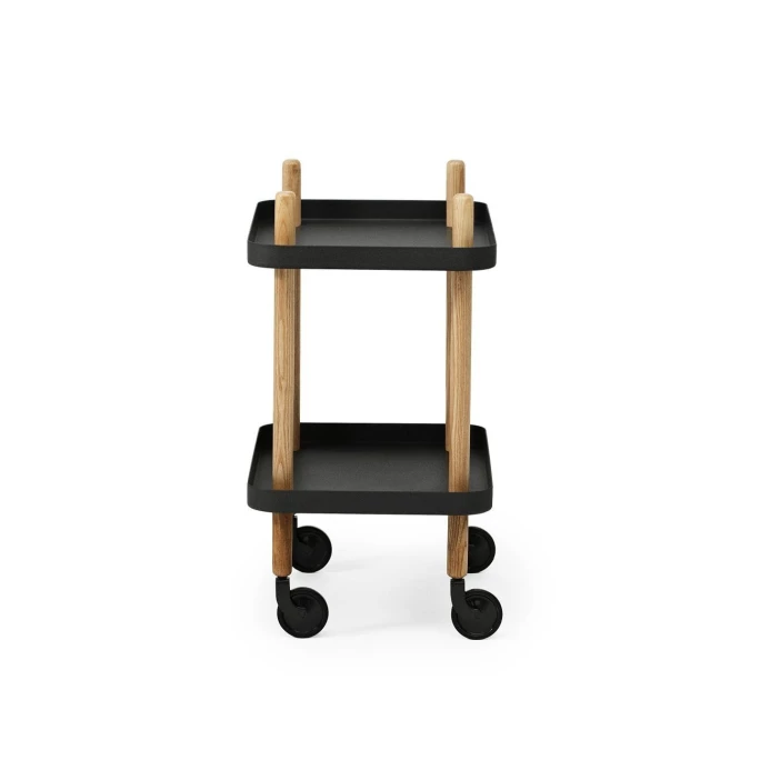 Normann Copenhagen Block Servierwagen - 35x50 Cm - Höhe 64 Cm - Black 2 Normann Copenhagen Block Servierwagen - 35x50 Cm - Höhe 64 Cm - Black – Bild 2