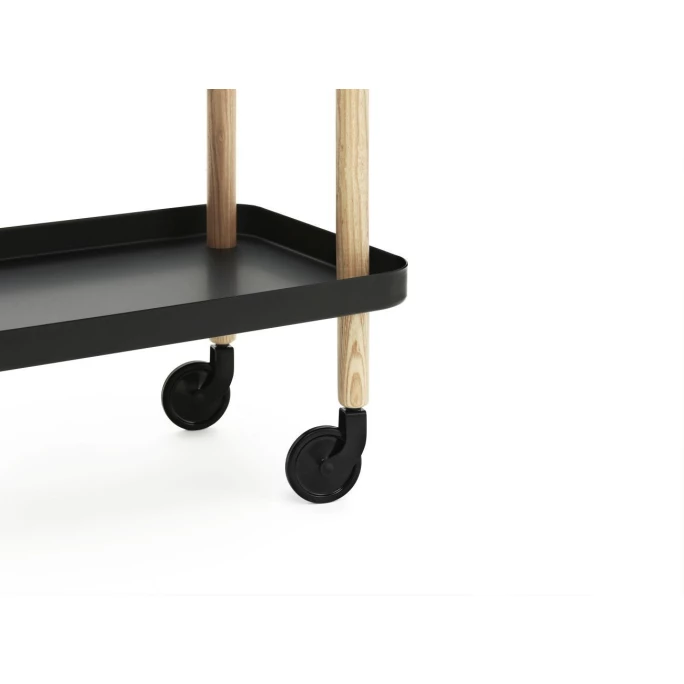 Normann Copenhagen Block Servierwagen - 35x50 Cm - Höhe 64 Cm - Black 3 Normann Copenhagen Block Servierwagen - 35x50 Cm - Höhe 64 Cm - Black – Bild 3