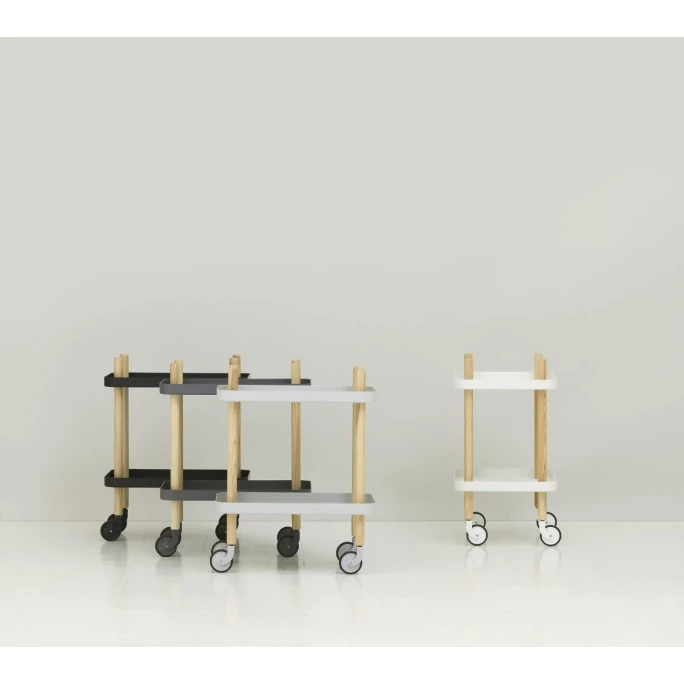 Normann Copenhagen Block Servierwagen - 35x50 Cm - Höhe 64 Cm - Black 7 Normann Copenhagen Block Servierwagen - 35x50 Cm - Höhe 64 Cm - Black – Bild 7