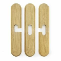 Normann Copenhagen Ding Tisch - Ø 75 Cm - Höhe 40 Cm - Glass/oak -Lambert-shop unnamed file 1698