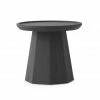 Normann Copenhagen Pine Beistelltisch - Höhe 40,6 Cm - Ø 45 Cm - Dark Grey