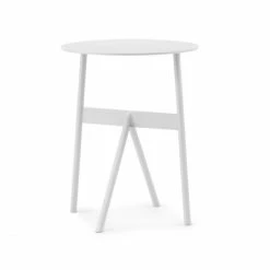 Normann Copenhagen Stock Tisch - Höhe 46 Cm - Ø 37 Cm - White