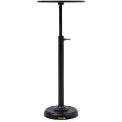 Riviera Maison Rivièra Maison Venice Beistelltisch - Ø 29 Cm - Höhe 52-84,5 Cm - Schwarz -Lambert-shop unnamed file 176