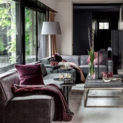 Riviera Maison Rivièra Maison Venice Beistelltisch - Ø 29 Cm - Höhe 52-84,5 Cm - Schwarz -Lambert-shop unnamed file 178