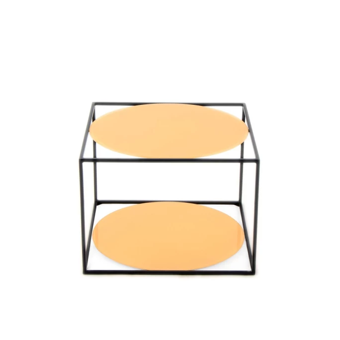 Kayoom Cody Beistelltisch - 50x50 cm - Höhe 36 cm - orange/schwarz Kayoom Cody Beistelltisch - 50x50 Cm - Höhe 36 Cm - Orange/schwarz -Lambert-shop unnamed file 1796