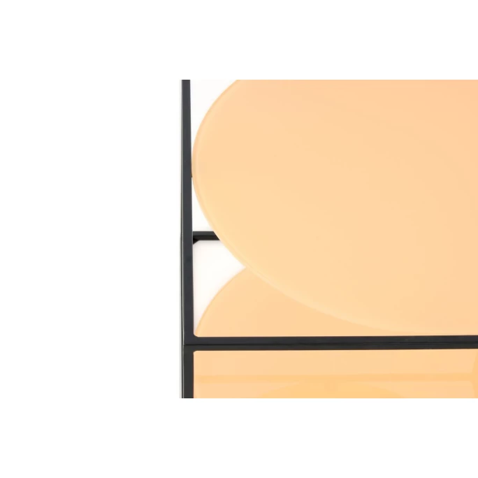 Kayoom Cody Beistelltisch - 50x50 cm - Höhe 36 cm - orange/schwarz Kayoom Cody Beistelltisch - 50x50 Cm - Höhe 36 Cm - Orange/schwarz -Lambert-shop unnamed file 1797