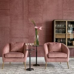 Riviera Maison Rivièra Maison Venice Beistelltisch - Ø 29 Cm - Höhe 52-84,5 Cm - Schwarz -Lambert-shop unnamed file 182