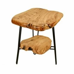 Kayoom Woody Beistelltisch - 45 X 40 X 54 Cm - Natural
