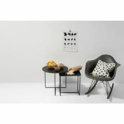 Weld & Co Solid 01 Beistelltisch - ø 50 Cm - H 45 Cm - Schwarz -Lambert-shop unnamed file 1834