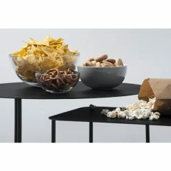 Weld & Co Solid 01 Beistelltisch - ø 50 Cm - H 45 Cm - Schwarz -Lambert-shop unnamed file 1836