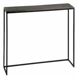 Lambert Maro Beistelltisch - Höhe 52 Cm - 60,5x15 Cm - Schwarz