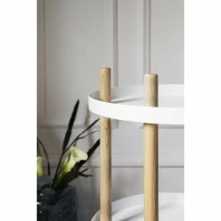 Normann Copenhagen Block Servierwagen Rund - H 64 X Ø 45 Cm - White -Lambert-shop unnamed file 1862