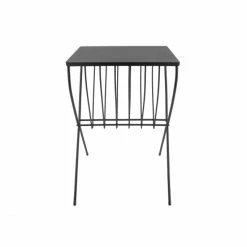 LEITMOTIV Cross Beistelltisch - 52x36x36 Cm - Black -Lambert-shop unnamed file 1865