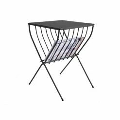 LEITMOTIV Cross Beistelltisch - 52x36x36 Cm - Black -Lambert-shop unnamed file 1866